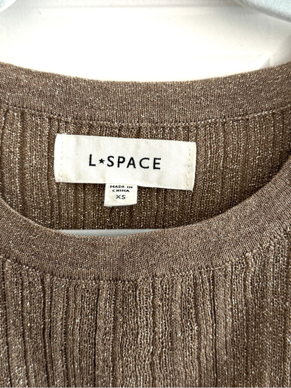 LSPACE Heart of Gold Tank in XS NWOT - Picture 4 of 6